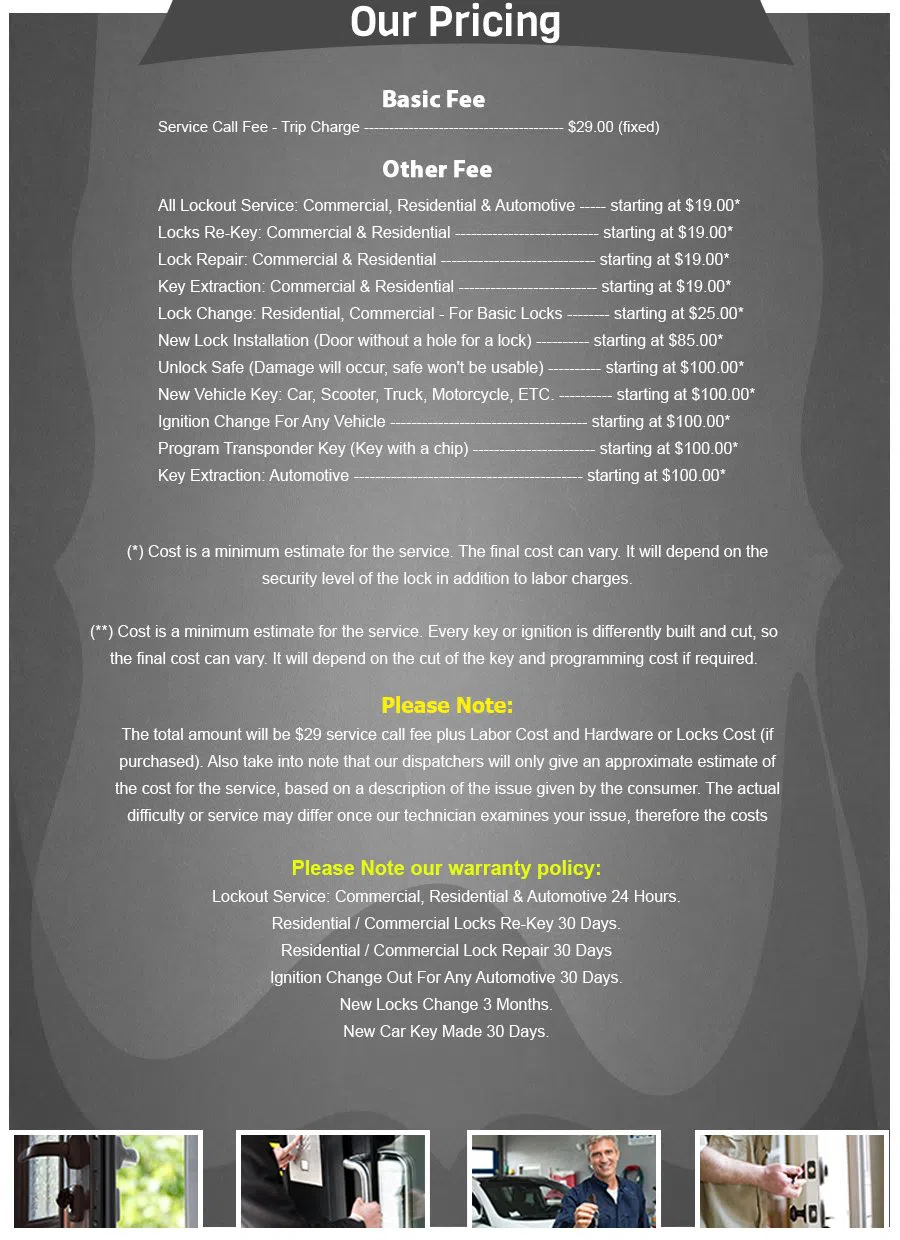 Kirkland Lock And Locksmith, Kirkland, WA 425-492-9156 - price-list-n-16